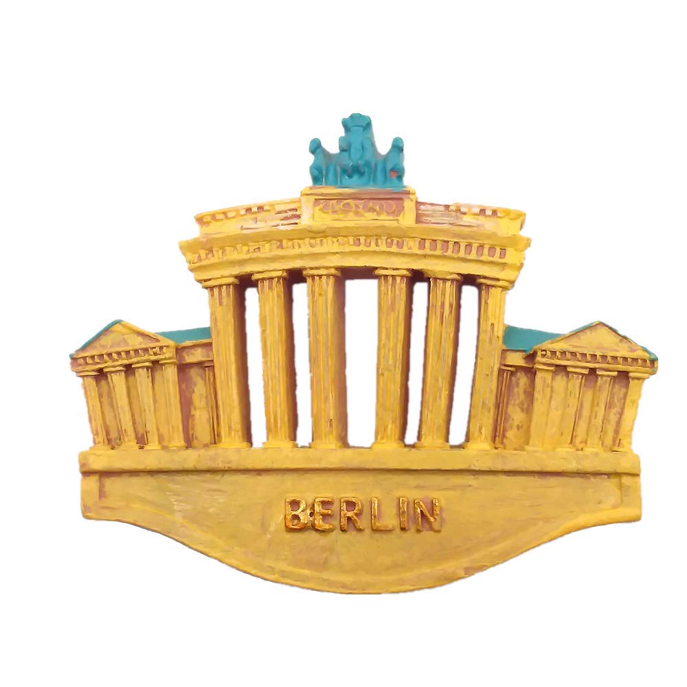 Muyu Magnet Brandenburg Gate Berlin Germany Fridge Magnet Tourist Souvenir Gift Home Kitchen Decoration Magnetic Sticker, Berlin Germany Refrigerator Magnet Collection