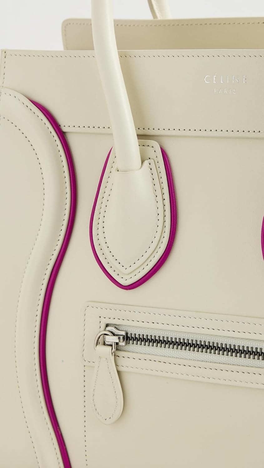 Women's Pre-Loved Celine Micro Luggage Tote, Calf Leather - Image 4