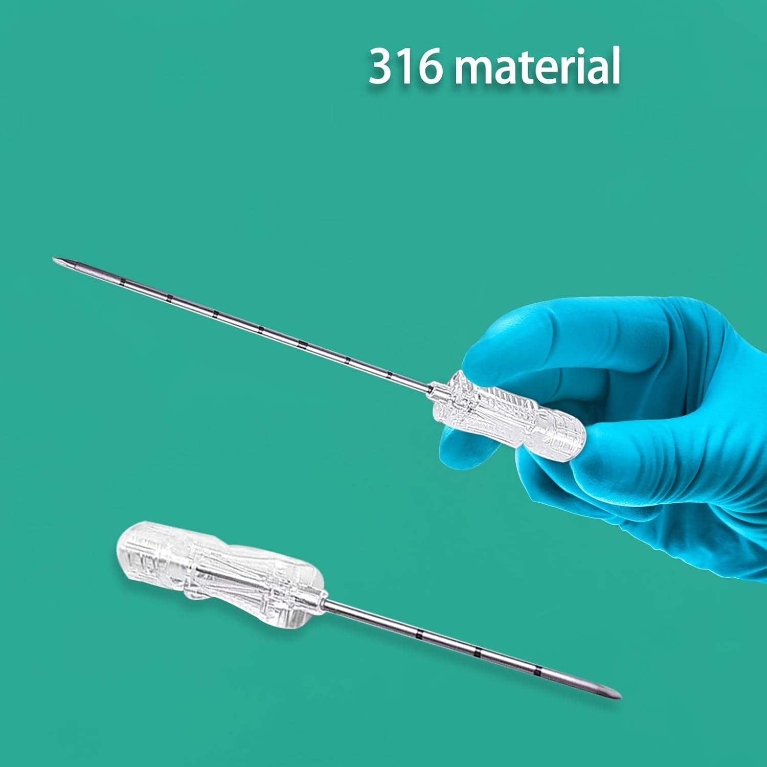 10PCS Coaxial Locating Needle (Puncture Guide Introducer) - for Precise Biopsy Guidance in Ultrasound & CT Guided Procedures (Without Biopsy Needle)