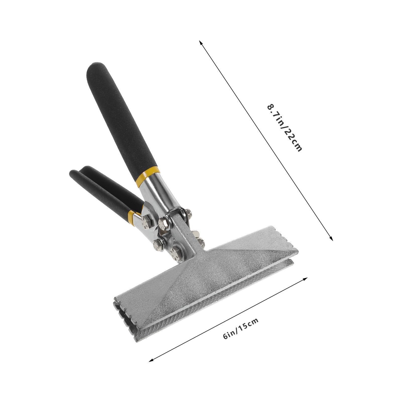 Pinza Piegatrice Manuale per Lamiera 150mm a Ganasce Dritte