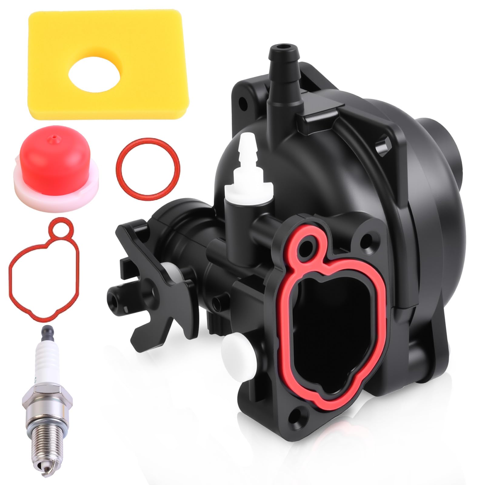 799583 Austausch des Vergaserluftfilters Kompatibel mit Briggs and Stratton Replace# 591160 593261 591110 300E 450E 500E Serie