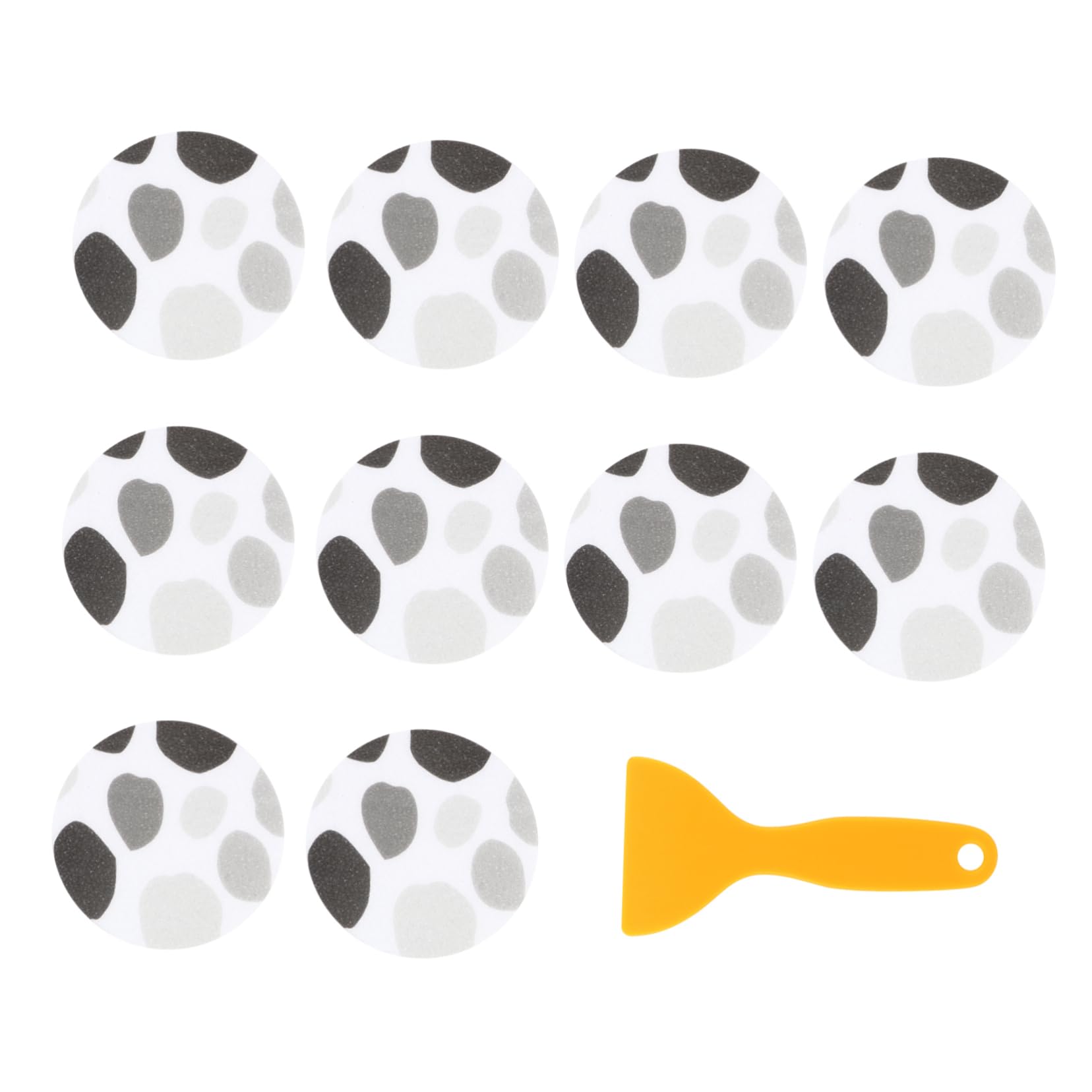 SOLUSTRE 10pcs Non Slip Shower Strips Bathtub Sticker Bathroom Skid Sticker Peva Material Anti-Slip Tape for Shower Tub Stairs Ladder