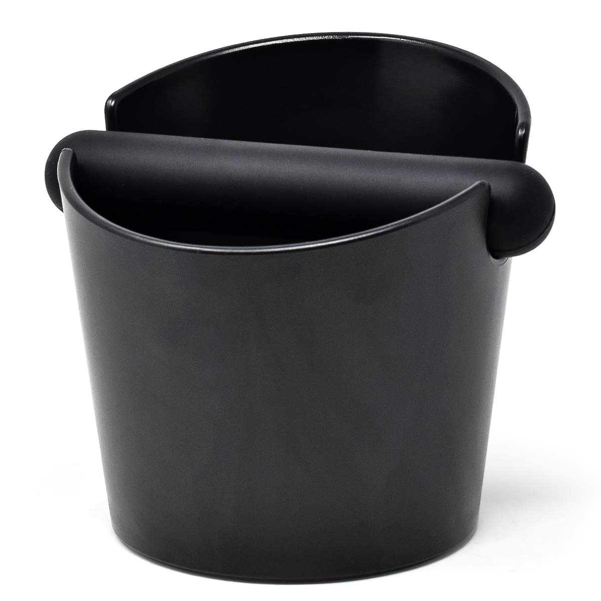 ﻿Joeji's Kitchen Knock Box Coffee Beans Grounds Bin Container - Non-Slip - Emptying Coffee Portafilter Puck - Espresso Coffee Beans Accessory