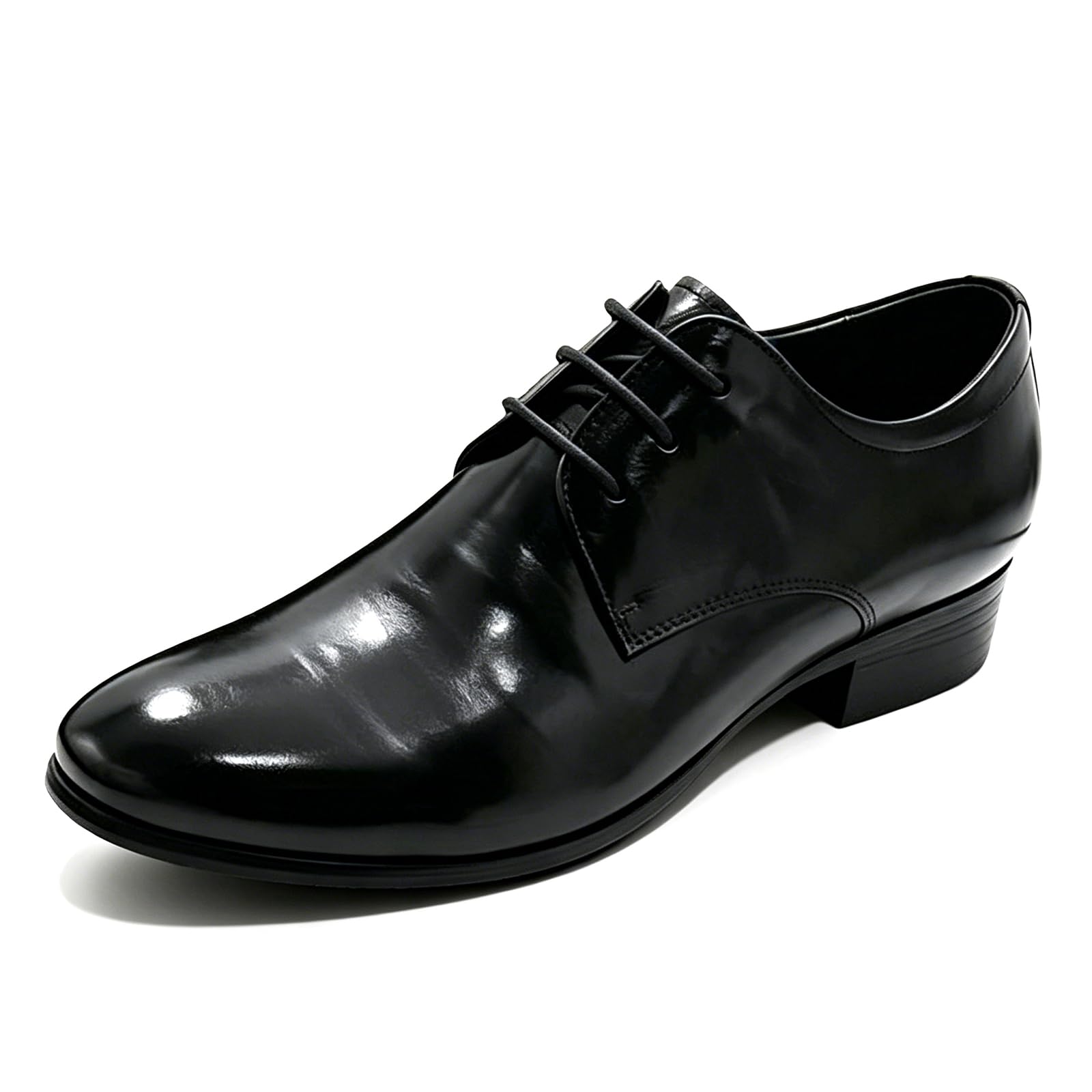 Scarpe Eleganti da Uomo Classiche Scarpe Oxford Stringate A Punta Scarpe Formali in Pelle per Lavoro E Matrimonio