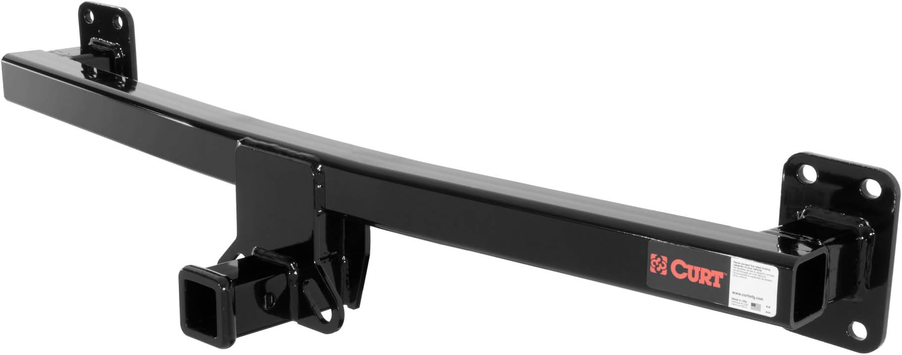 CURT 13220 Class 3 Trailer Hitch 2" Receiver for Audi Q7 Porsche Cayenne Volkswagen Touareg, Black