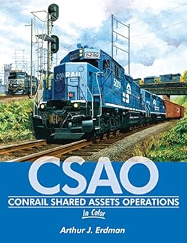 Hardcover "Conrail Shared Assets Operations In Color" Book