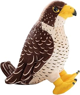 Pelúcia Águia - Brinquedo pelúcia águia infantil recheado - Águia pelúcia kawaii, travesseiro macio para abraçar, pelúcia águia, travesseiro pelúcia macio para presente Novent