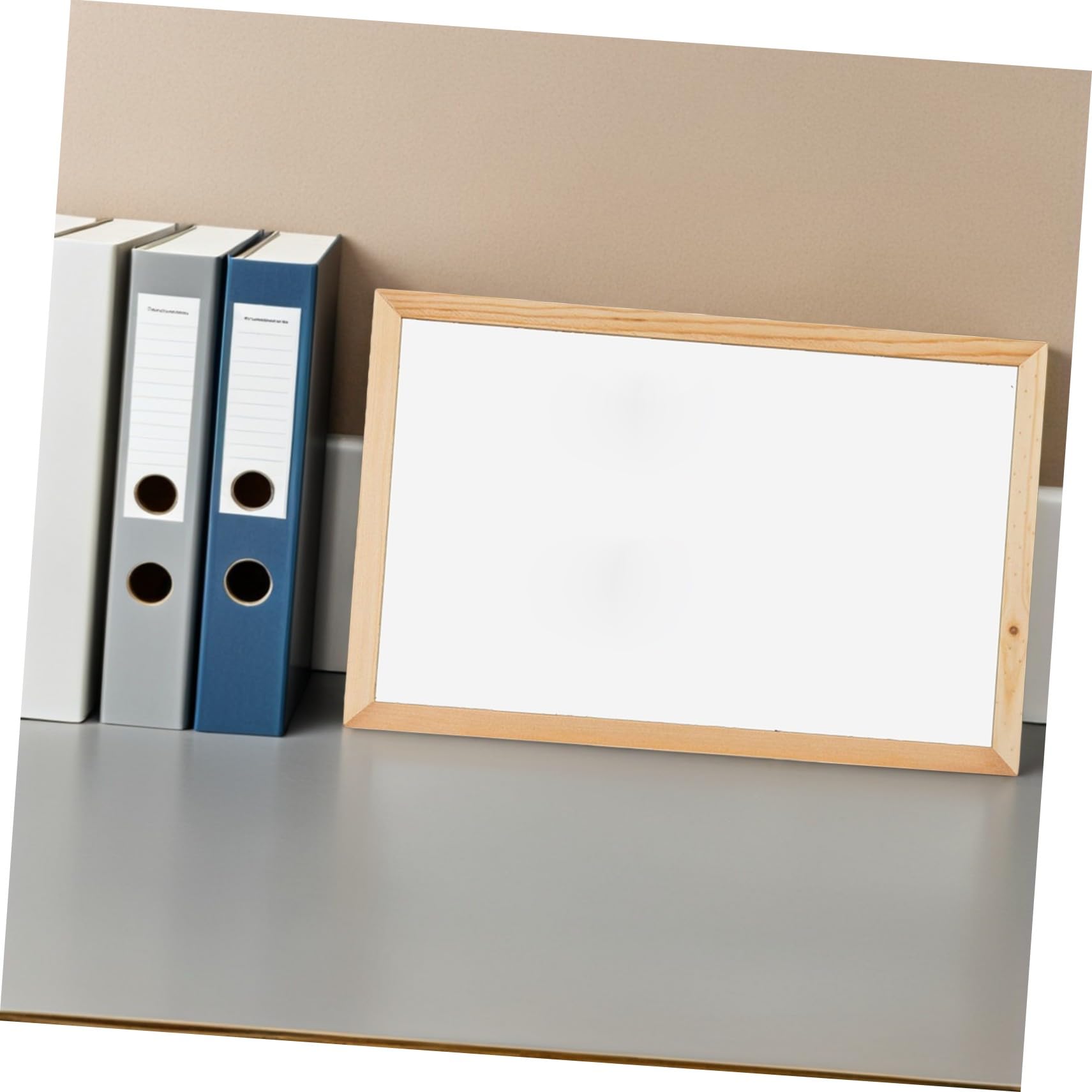 PLAFOPE 4pezzi Lavagna Bianca da Tavolo Portatile Riutilizzabile Piccolo Blocco da Disegno per Appunti Messaggi Disegni Uso in Casa Ufficio Aula