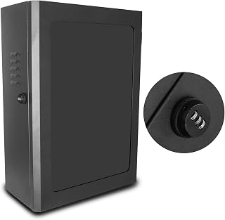 Charger Station Box Compatible With tesla Gen 3 Wall Connector, Large Waterproof Dustproof Charger Lock Box, Indoor Outdoor Charging Cable Organizer Connector Case, Combination Lock And Tempered Glass