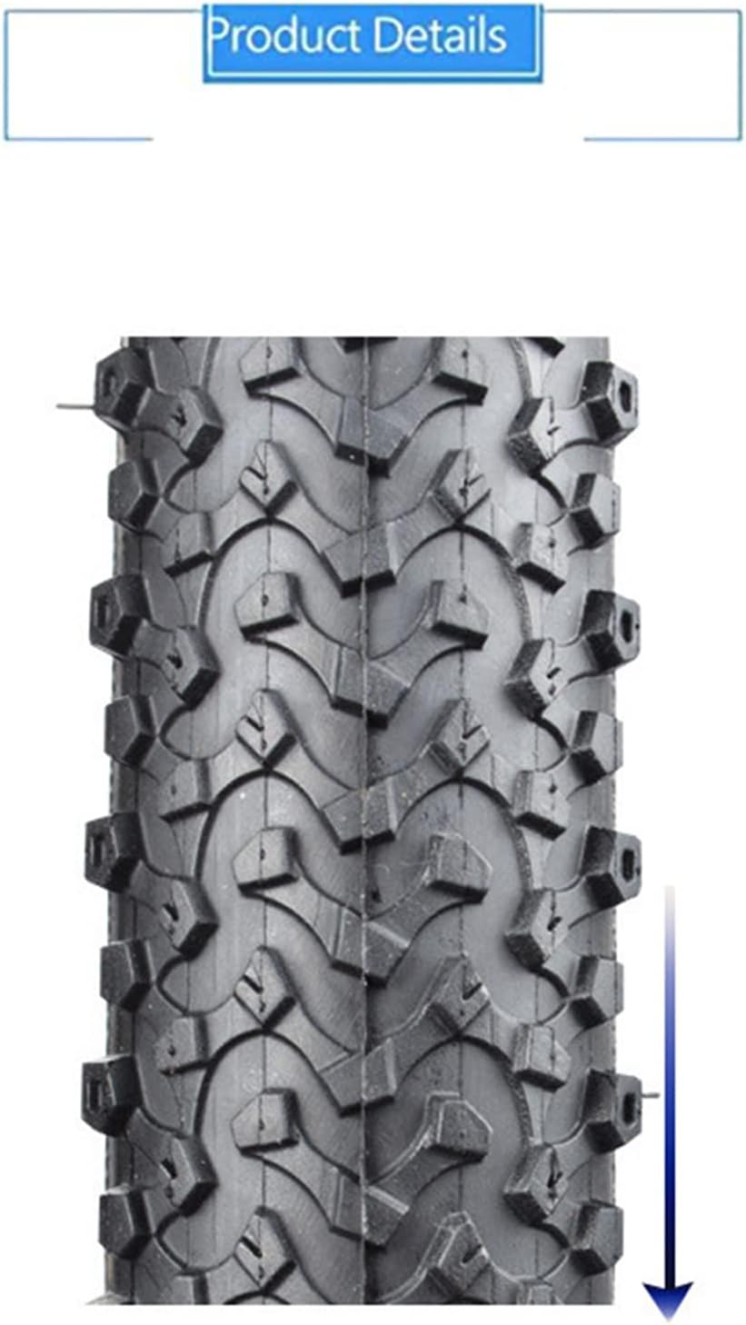 24/26/27.5 x 1.95 Mountain Bike Tires, Bicycle Bead Wire Tire for Mountain,Cycle Cross Country Tyre, 1PC (Size : 24 * 1.95)