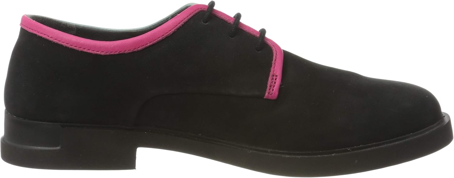 Camper Women's Oxford Lace-Up 7 Black