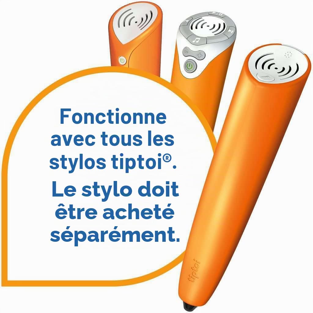 Ravensburger tiptoi Spiel 00511 Magors Lecture Magors - Jeu éducatif à partir de 5 Ans, Sons - Lettres - Mots : en Trois Niveaux de difficulté