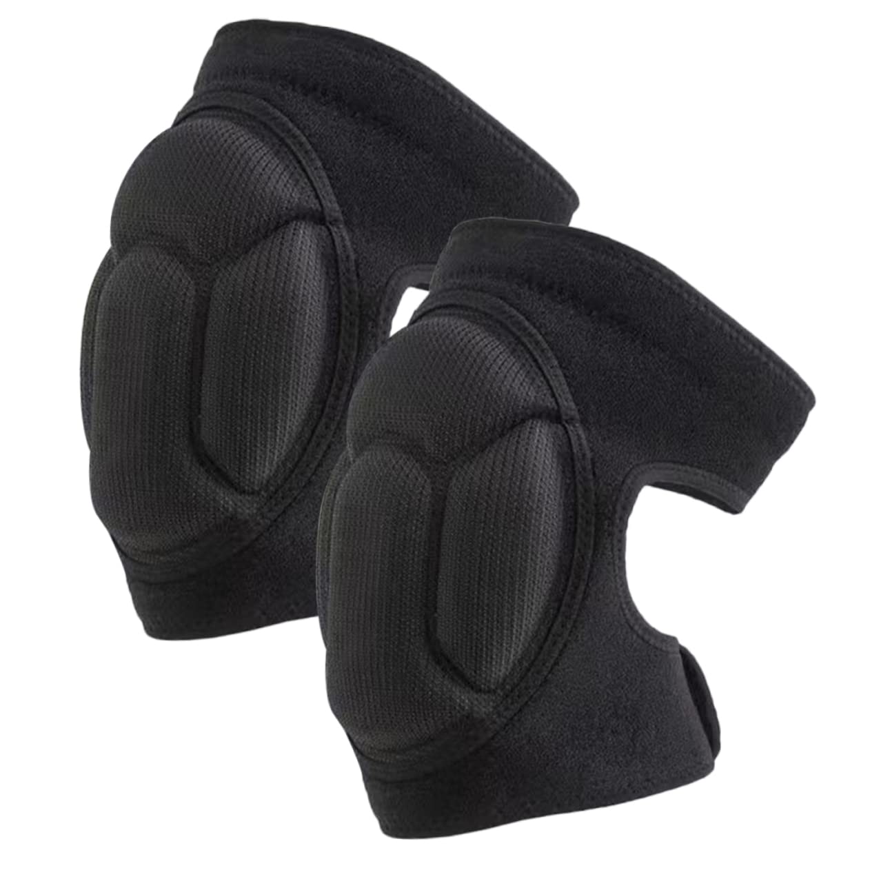 Beavorty 2Pcs Knee Pads for Sports Anticollision Protective Sleeves for Dance Cycling Volleyball Basketball Rugby Elastic Support Brace for Injury Prevention and Comfort
