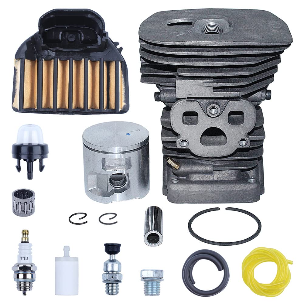 Kit de pasador de pistón de cilindro de 47Mm, para Husqvarna 455 460 455 Rancher 455E 461, pieza de motosierra, 537320402, 537255702