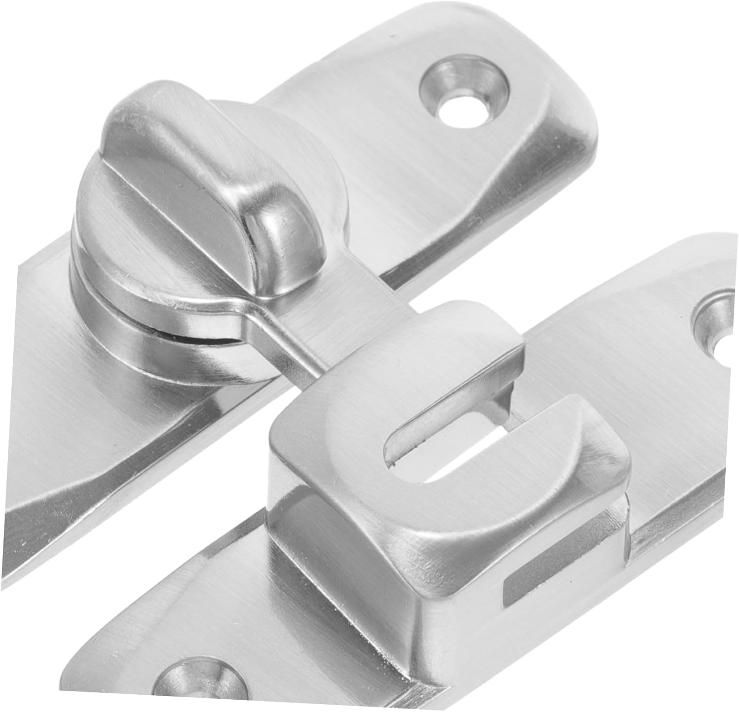 Door Lock Bolts,Gate Bolt Door, 1 Set Barn Door Lock Barn Door Latches and Catches Gate Latches Garage Door Lock 90 Degree Door Latch Locks for Doors Door Latches Lock Zinc Alloy Sliding Doors Inner D