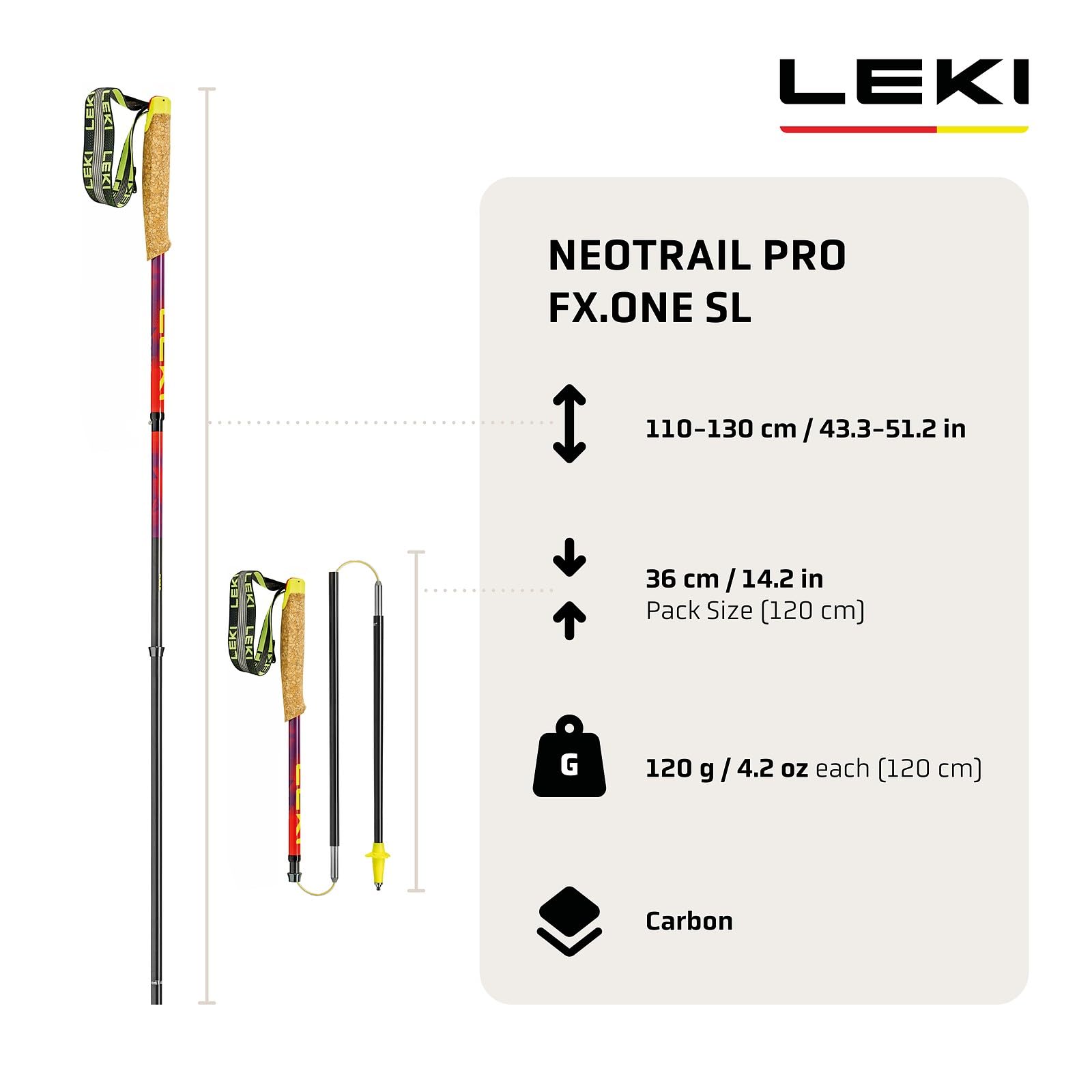LEKI Neotrail Pro FX.One SL