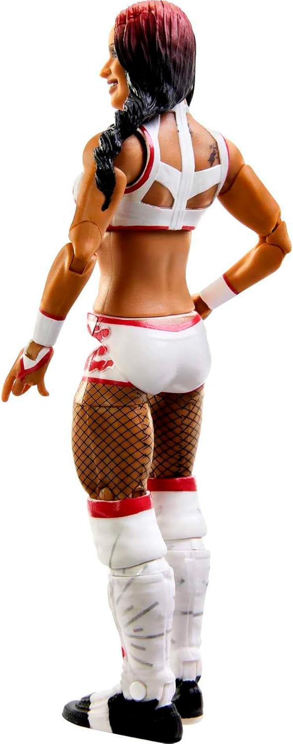Mattel WWE Elite Collection Action Figure & Accessories, Series #99 Queen Zelina 6-inch Collectible with 25 Articulation Points & Swappable Hands