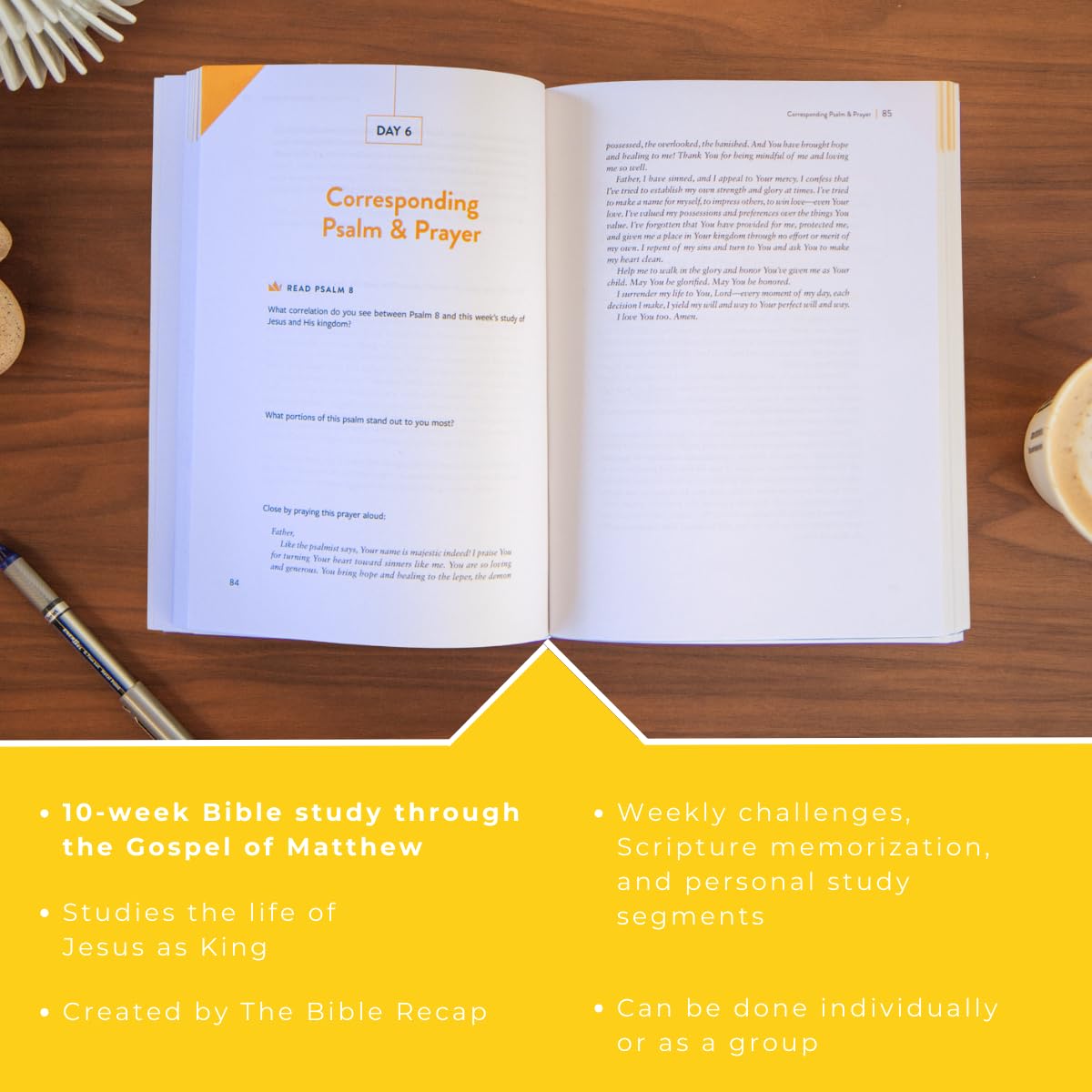 Knowing Jesus as King: A 10-Session Bible Study on the Gospel of Matthew--For Individual or Group Study --Includes Daily Readings, Teachings, Questions, ... (The Bible Recap Knowing Jesus Series) - Image 4