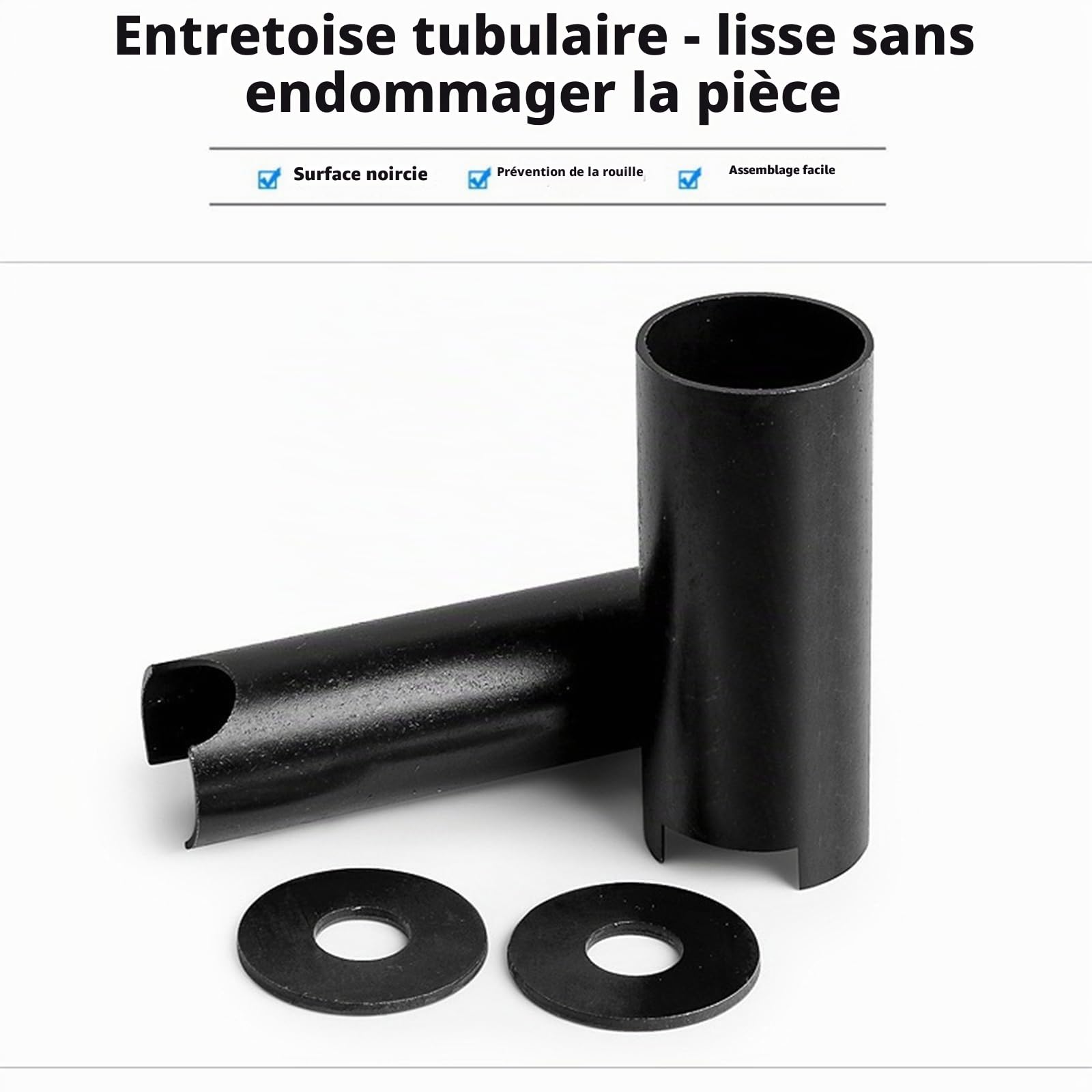 Extracteur de roulement intérieur de moto de 9 à 23 mm avec étui de moulage par soufflage portable - Extracteur de roulement intérieur - Kit d'extracteur de roulement de roue avec 5 collets