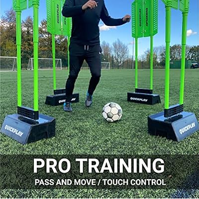 QUICKPLAY Dual Angle Replay Block Portable Modular Soccer Rebounder (Replay Block Only)