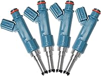 Vista 7 de AA Ignition - Juego de 4 inyectores de combustible de repuesto - Compatible con vehículos Lexus y Toyota 1.8L - CT200H 2011-2017, Prius, Prius