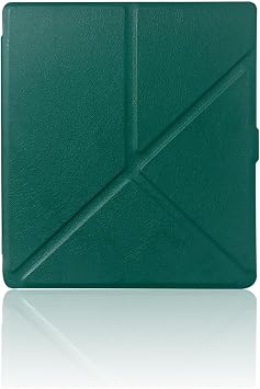 Compatible Boox Go Color 7" Gen 2 2025 Go 7 eReader Case PU Leather Cover with Stand Protective Case Auto Sleep Dark Green