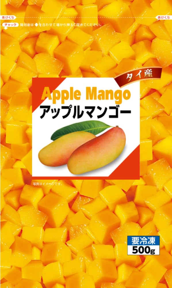 Amazon.co.jp: [冷凍]富士通商 タイ産マンゴー500ℊ : 食品・飲料・お酒