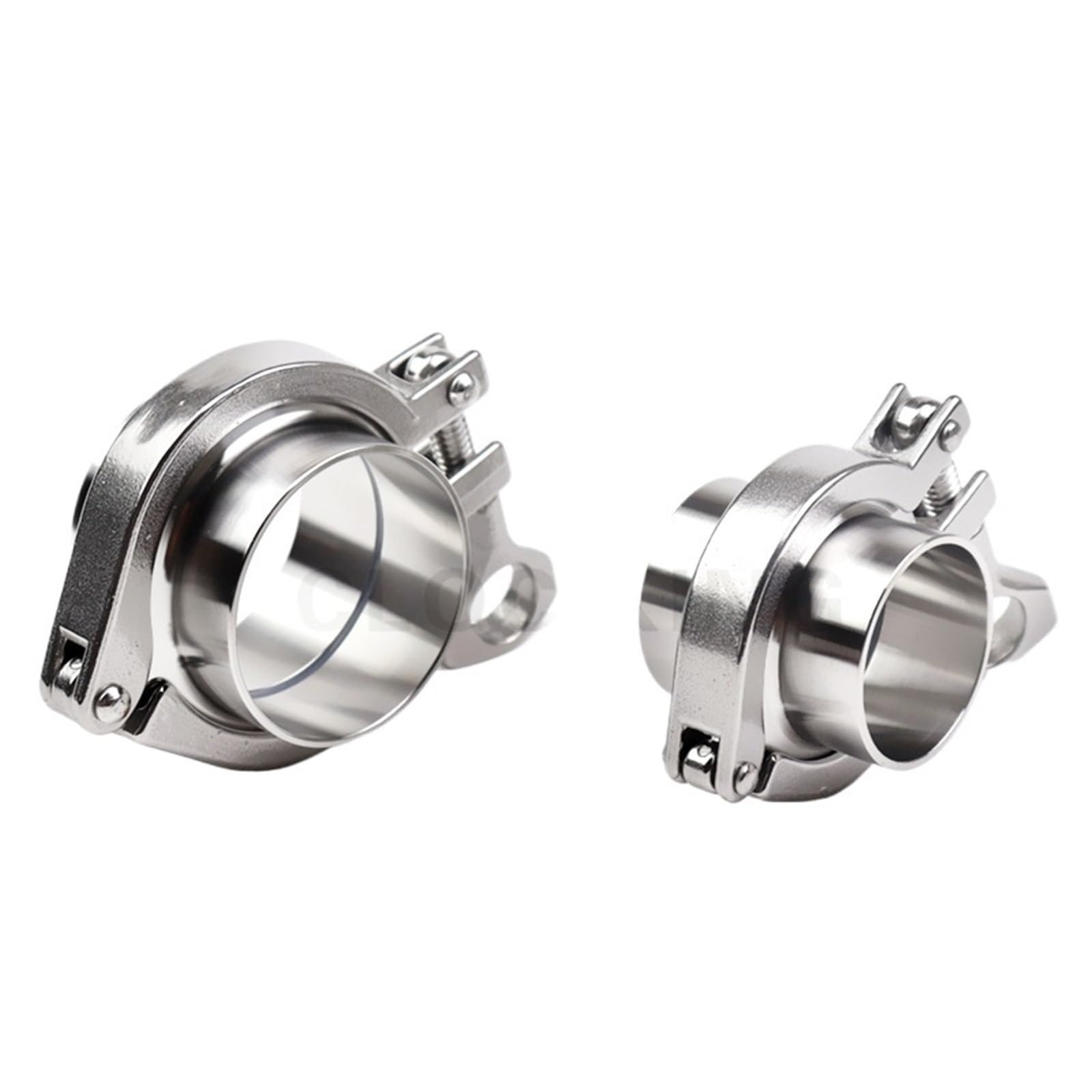 Virole de soudure triple pince sanitaire 19mm-102mm en acier inoxydable SS304