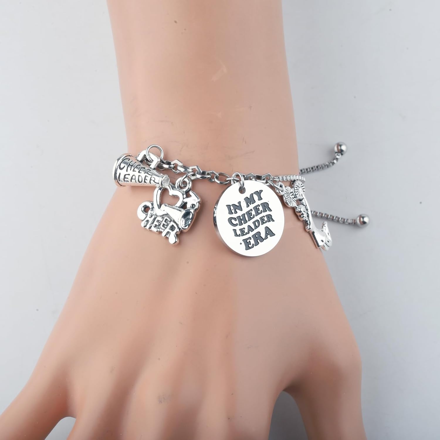 BLEOUK Cheerleader Bracelet Cheer Gift Cheerleading Coach Gift Cheerleader Jewelry - Image 3