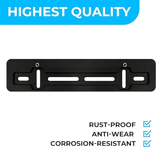 Miniatura 3 de Soporte de montaje de placa de parachoques delantero para Jeep + kit de tornillos y llaves