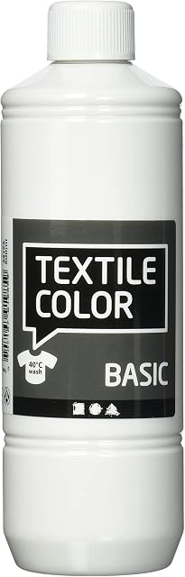 Textile Paint, White, 500ml
