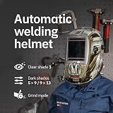 GYS Casque de Soudeur Alien XXL Masque de Soudure Mixte, Gris/Noir, Taille Unique, réglable - 2