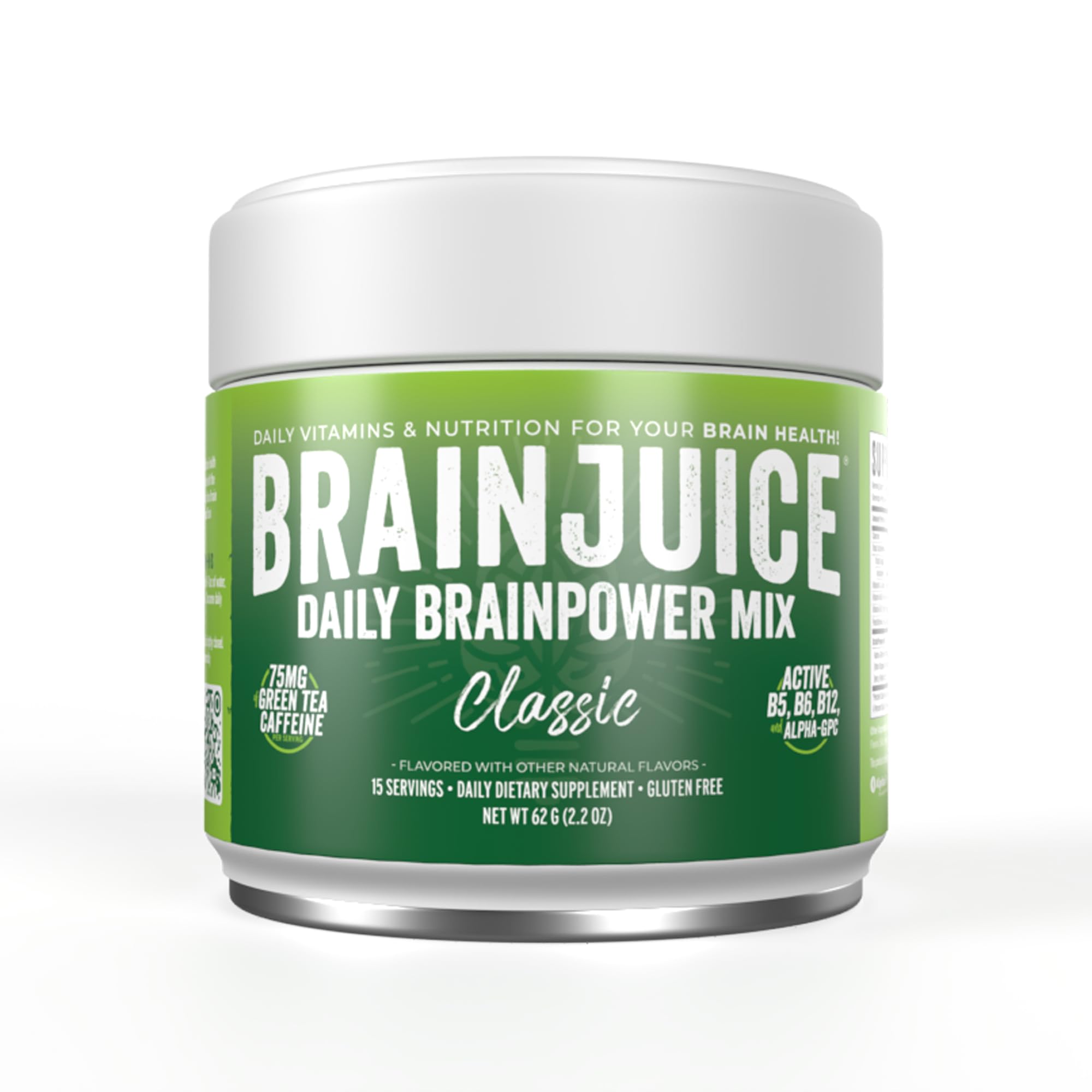 のりのり Amazon.com: BrainJuice Nootropics Brain Support Supplement, Gluten