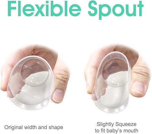 Miniatura 6 de Maymom Taza de alimentación para bebé vaso desechable reutilizable para bebé, taza de alimentación infantil a corto plazo taza de primera colección