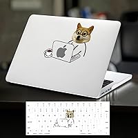 Vista 13 de DTangLsm Funda para MacBook Air de 15 pulgadas M4 2025 2024 2023 Release A3241 M3 A3114 M2 A2941 Touch ID, tela tejida texturizada elegante cubierta