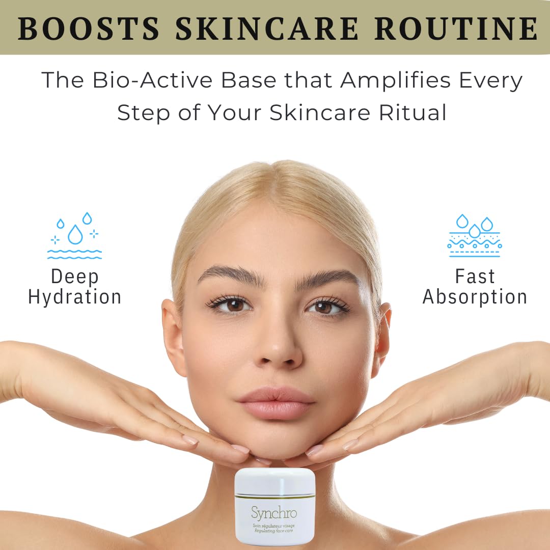 Gernetic Synchro Cream Regulating Face Care, Skin Moisturizer for All Skin Types, 50ml/1.6oz - Image 6