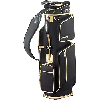 【新品】MAJESTY ゴルフバッグ キャディバッグ 黒 MAJESTY（ゴルフ） MAJESTY×Resurrection Oriola Caddy Bag