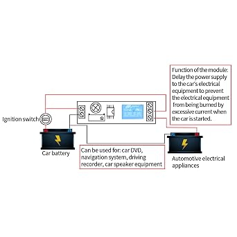 5pcs 12V NE555 0-10 sec delay Timer Switch Module for Automotive Control System Electrical Equipment