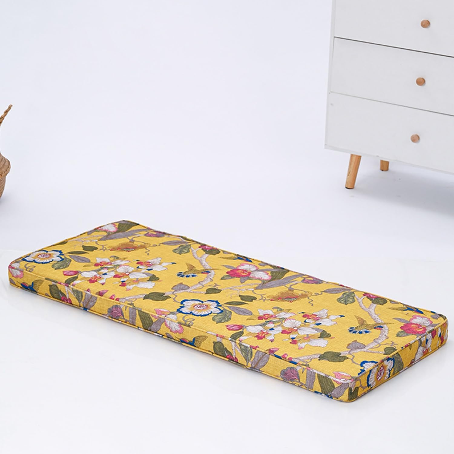 Matelas de banc 150 x 40 cm imperméable pour salon de jardin