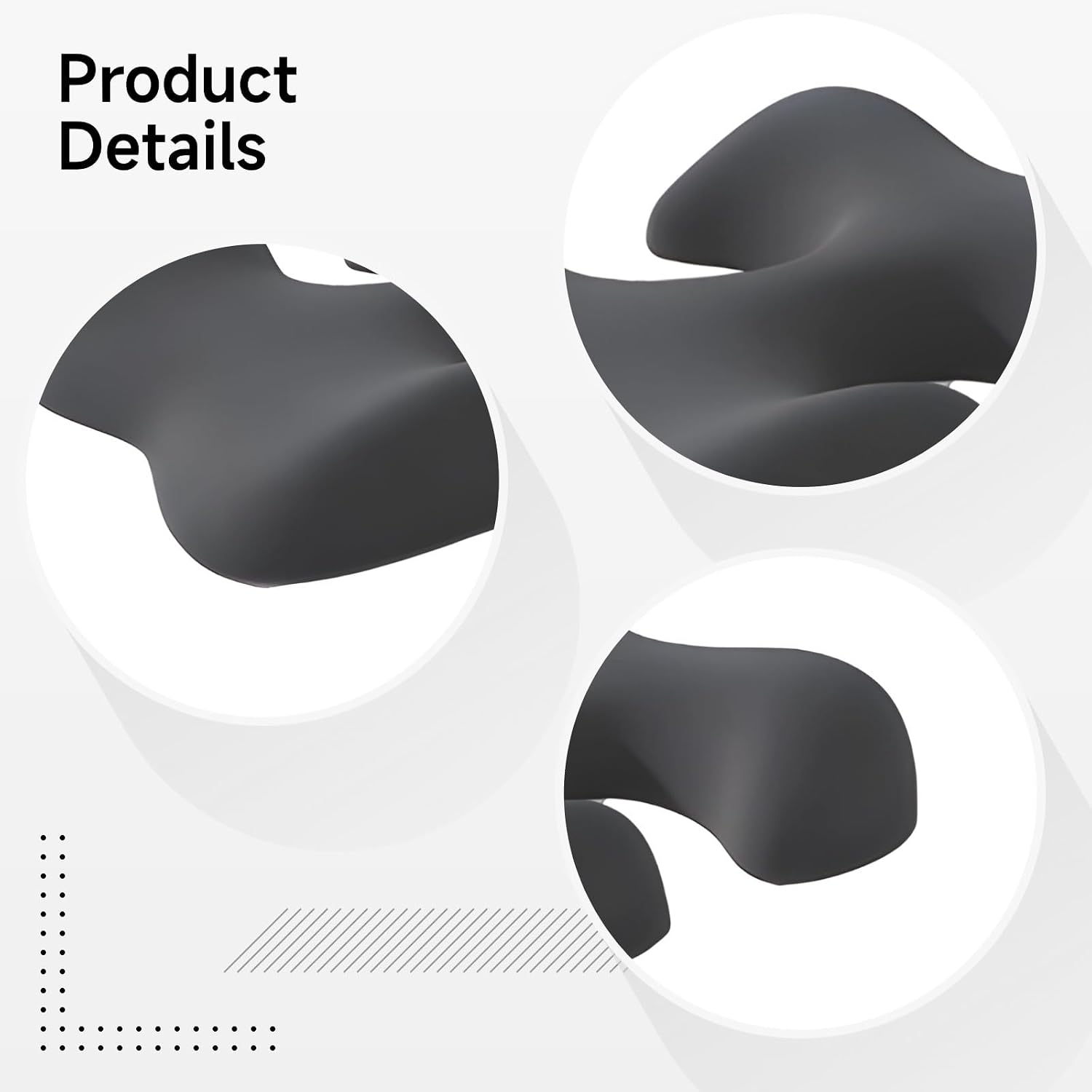 Memory Foam Face Down Pillow, T-Shape Chest Support Pillow for Massage Bed, Breast Pillow with Sweatshirt Fabric, Lumbar Pressure Reduction for Massage Sleep & Nursing