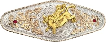 TOPACC Western Belt Buckle for Men Women Novelty Rodeo Cowgirl Cowboy Belt Buckle for Western Gift Fit 1.5 Inches