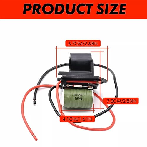 Miniatura 4 de Nueva resistencia de relé del motor del ventilador del radiador para Chevrolet Cruze Sonic Opel 620-658, 13360890, 13427161, 13427160, 13289627