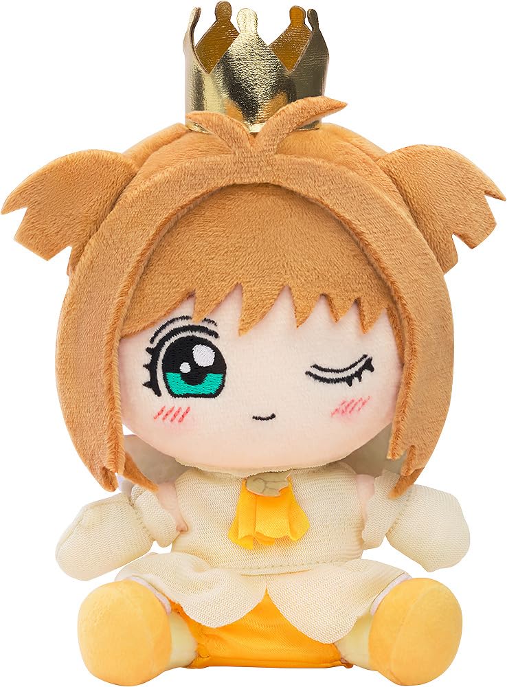 Good Smile Company Cardcaptor Sakura Plush, Kinomoto Sakura, Open the Door, Costume Ver., Material: Polyester, Size: Total Height: Approx. 5.9 inches (150 mm)