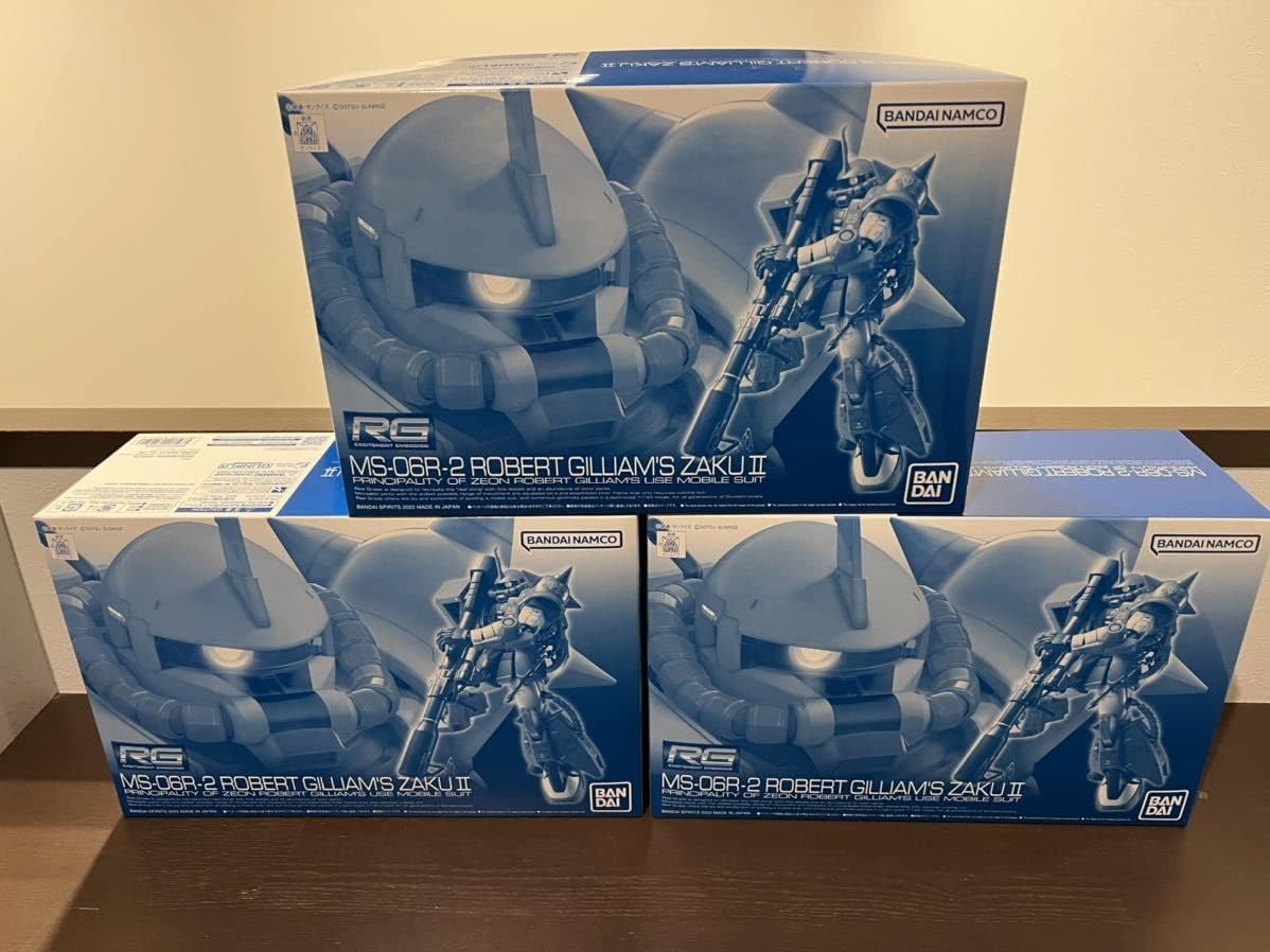 Amazon ｒｇ 1 144 Ms 06r 2 ロバートギリアム専用ザクｉｉ 3個セット プレミアム限定 アイドル 芸能人グッズ 通販