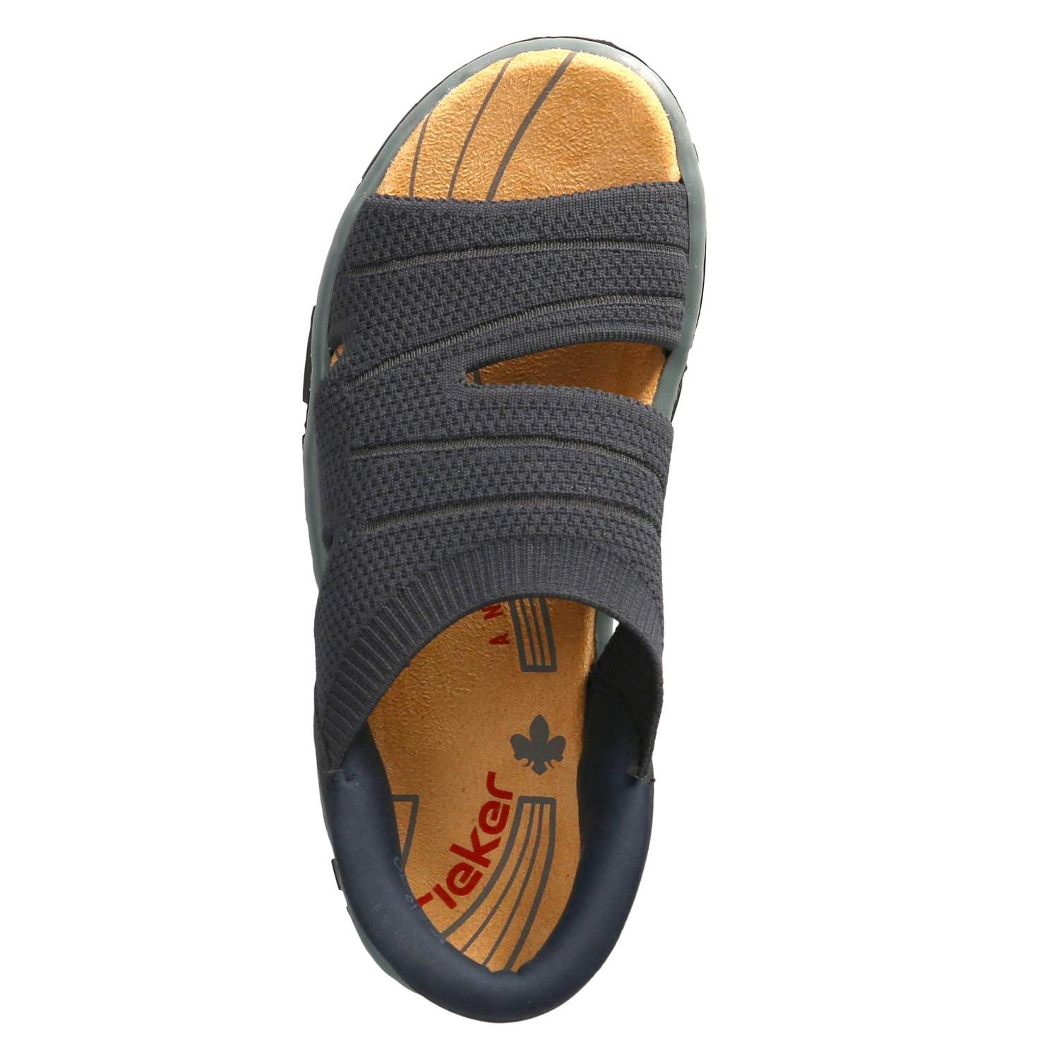 Rieker Damen Sandalette in braun