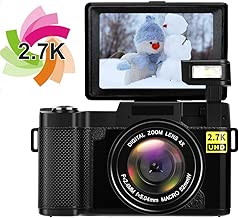 Vlogging Megapixels Retractable Flashlight Camcorder