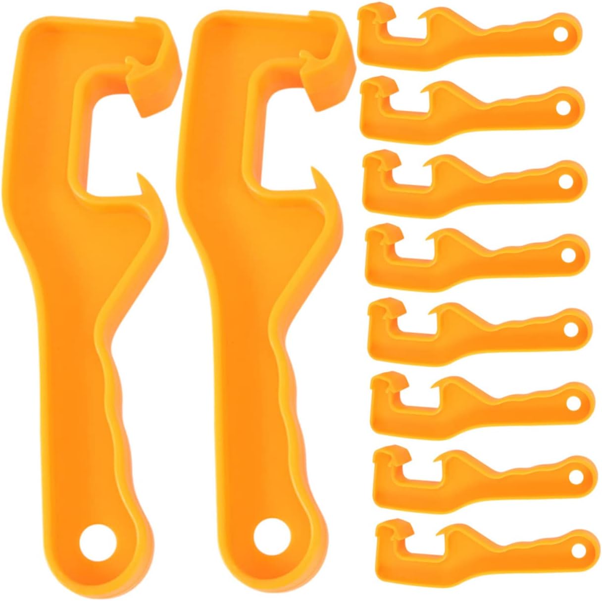 Gallon Can Lid Opener Paint Bucket Opener Wrench Orange Handle Lid Lifter Tool
