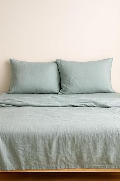 Premium Fitted Sheet Set   180x200 cm Deep Pocket Fitted Sheet with 2 Pillowcases   Ultra Soft, Breathable, Wrinkle-Resistant   Ideal for King Size Beds khaki green, Standart, 4