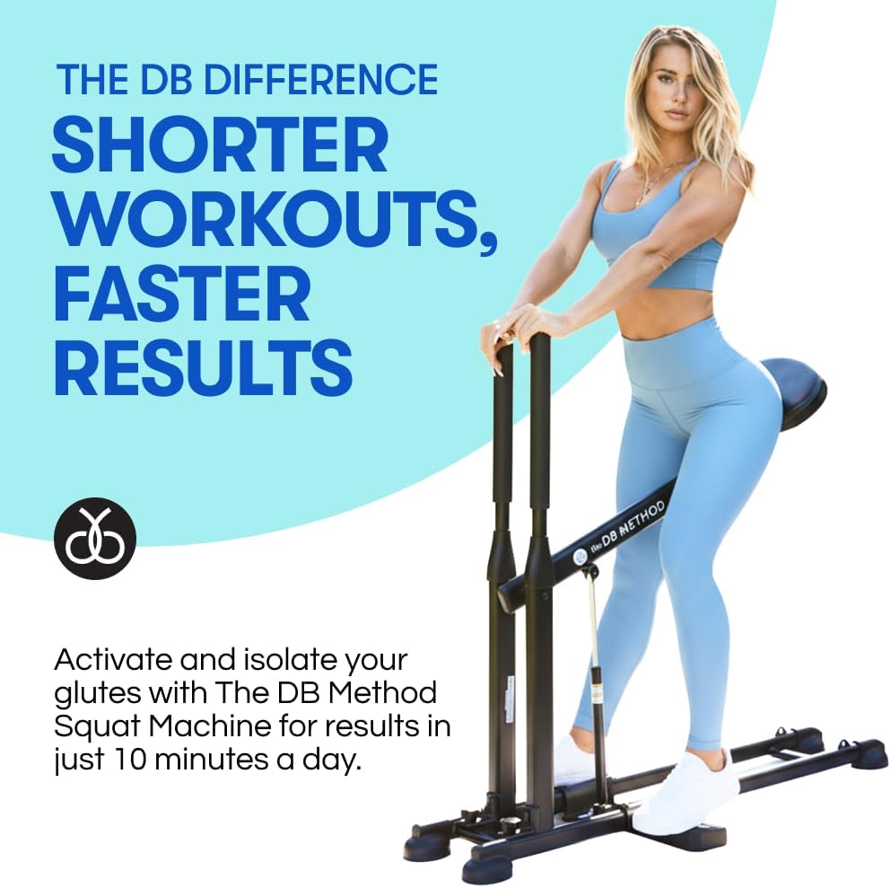 The Db Method Squat Machine, Workout Equipment For Home Gym,...