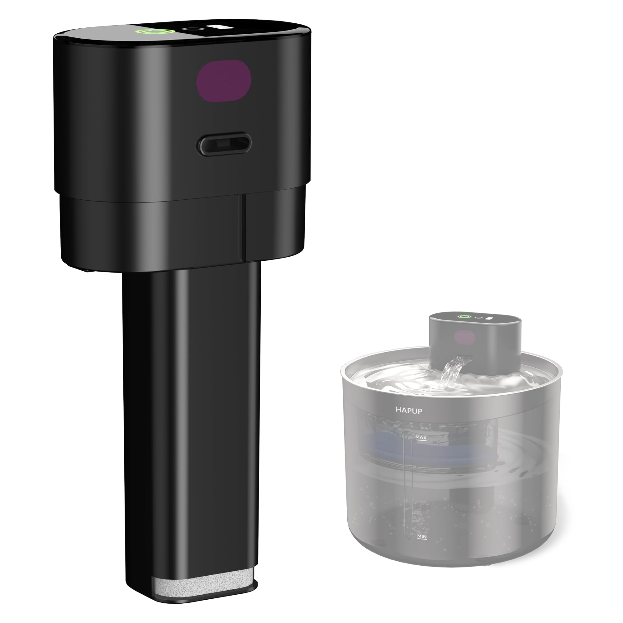 HAPUP Replacement Battery 5000 mAh for HAPUP Fountain for Cats without Cable Drinking Automatic Cats with Batteries B0FFZKKK71